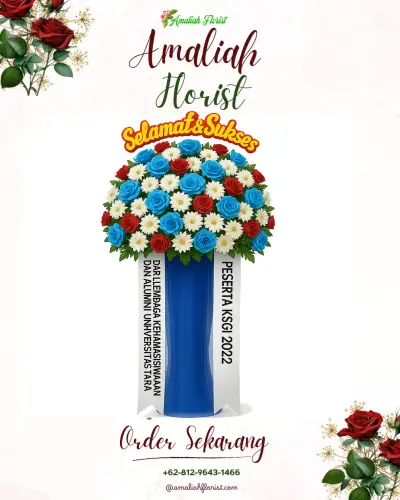 Standing Flower di Grand Kawanua International City (gkic)